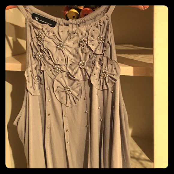 Lovely INC top with earrings to match