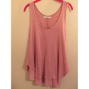 Project Social T Rose Comfy Layered Top