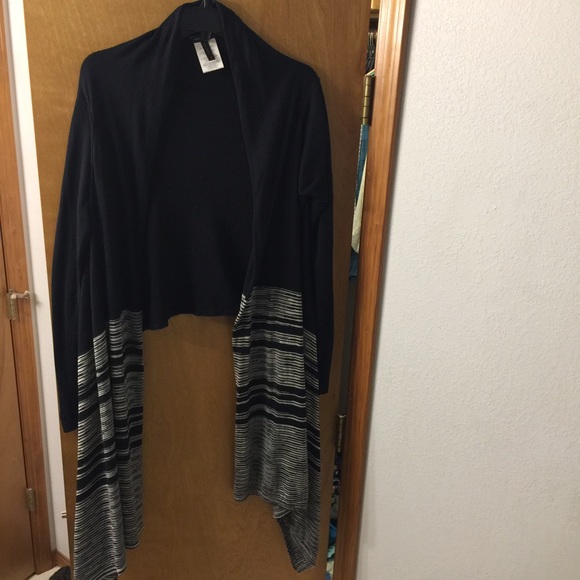 BCBG silk/cotton cardigan