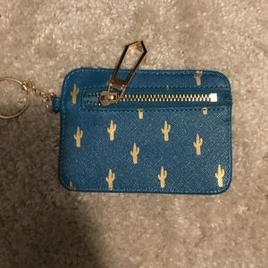Free People cactus card holder