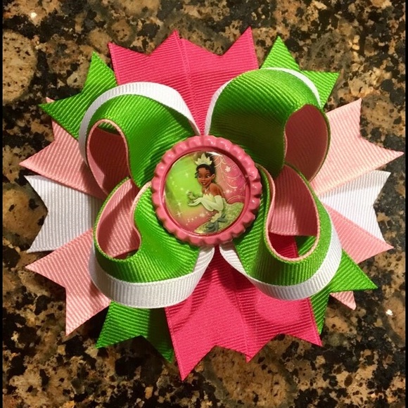 Princess Tiana bow
