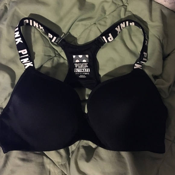 Ultimate racerback push-up bra.