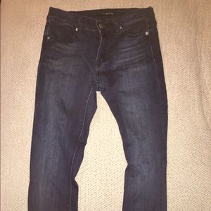 Brandy Melville Dark blue jeans