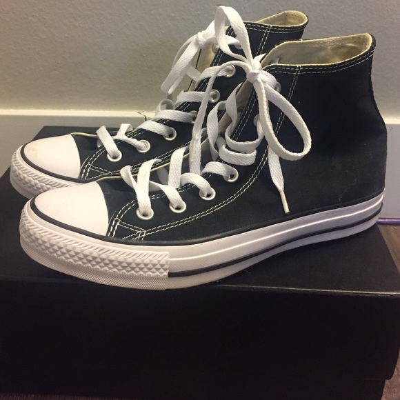 Black High Top Converse