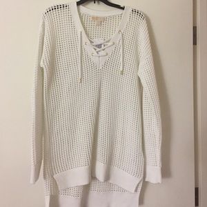 Michael Kors White Sweater - never worn!