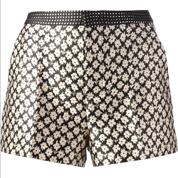 SoldRED Valentino Women's Metallic Floral Print