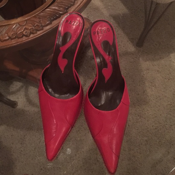 PAZZO ALL LEATHER  W 2 1/2 in. Heels