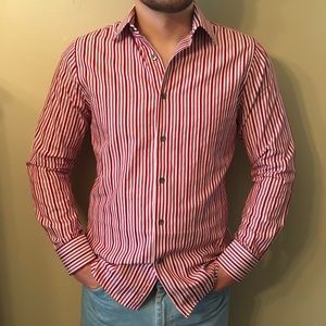 Men's Express long sleeve button down