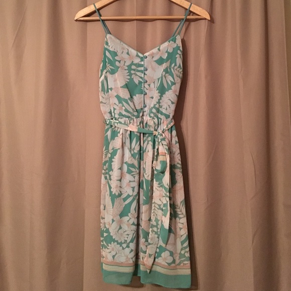 Lauren Conrad printed dress