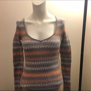 Free People long sleeve knit top