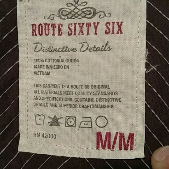 VERY Sharp SIZE Medium Mens Casual Shirt W Eagle - Picture 3 of 3