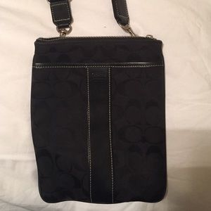 NWOT Authentic black coach purse