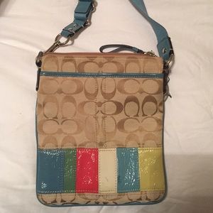 Authentic Coach cross body purse