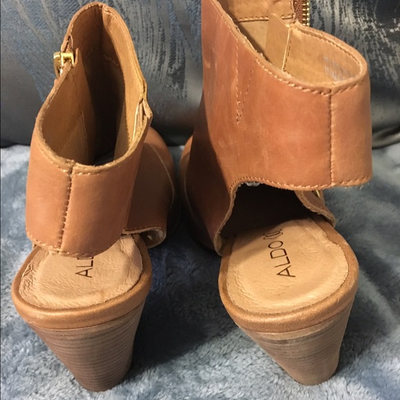 Aldo New Carmel leather back out boot SZ10M - Picture 3 of 4