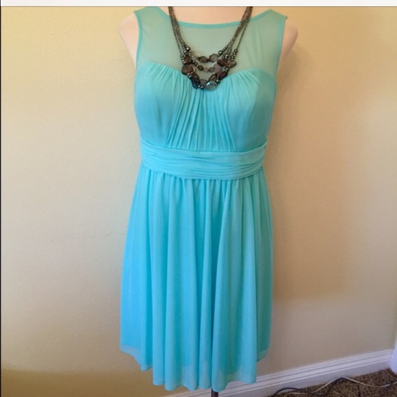 David's Bridal Dresses & Skirts - MESH FLOWY DRESS