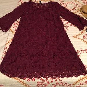 H&M Maroon Dress