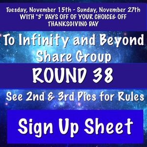 🌌SIGN UP SHEET FOR ROUND 38 (11/15-11/27)🌌