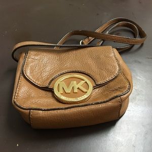 Brown Leather Small Crossbody