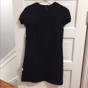 Black textured Zara Dress