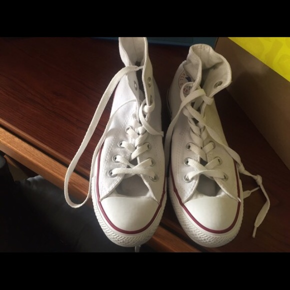White high top converse