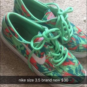 floral nike shoes