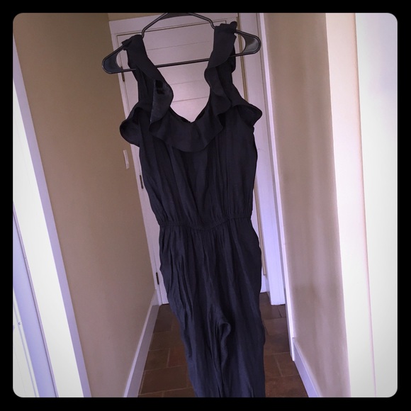 Ruffle Detail Jumpsuit