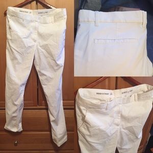 White KHAKIs by GAP - 12t - Broken In Straight