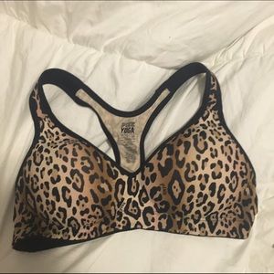 BNWOT Victoria's Secret pink yoga bra