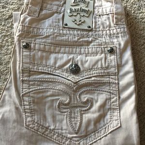 Men's rock revival khaki twills