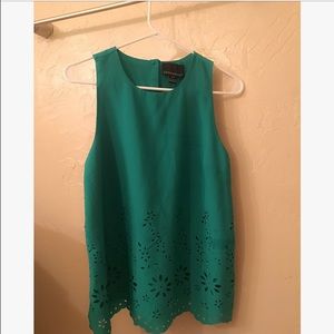 Green blouse