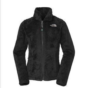 Black northface fleece jacket
