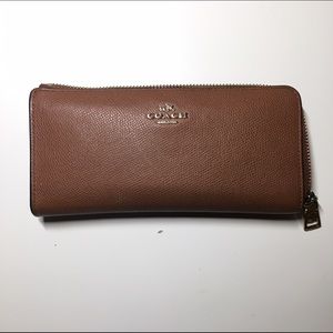 Coach Long Leather Wallet