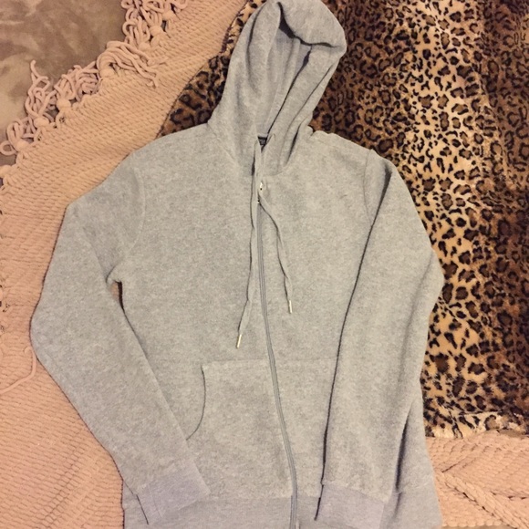 24HRSALE Top shop super soft zip up hoodie