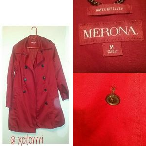 Price drop! !!!!! Red Trench Coat !!!