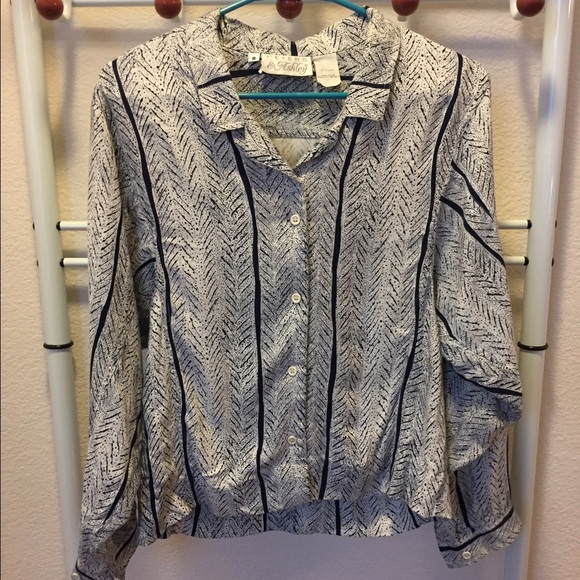 Abstract print shirt