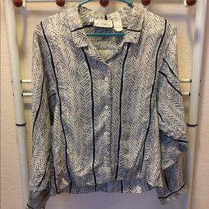 Abstract print shirt