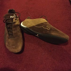 Brown/ Tan Puma Shoes