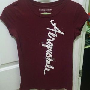 Sz M Aeropostale Short Sleeve Shirt