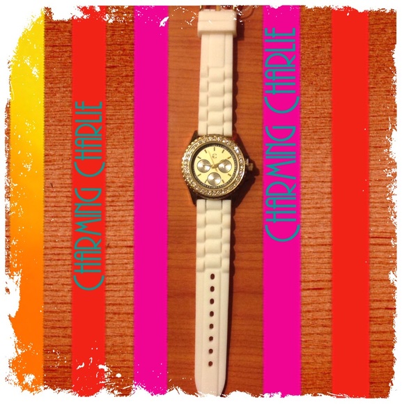 🆕Charming Charlie Crystal Watch - Picture 2 of 2