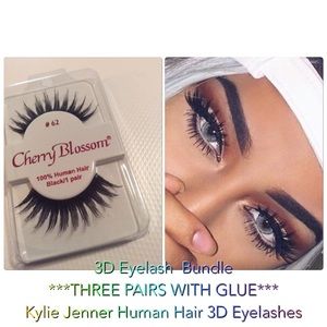 Eyelash Bundle - Kylie Style 3D Eyelashes & Glue