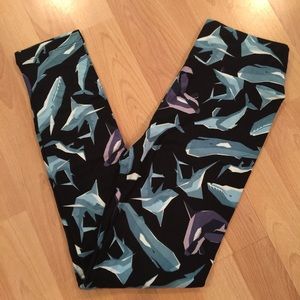 LuLaRoe OS sea animals leggings