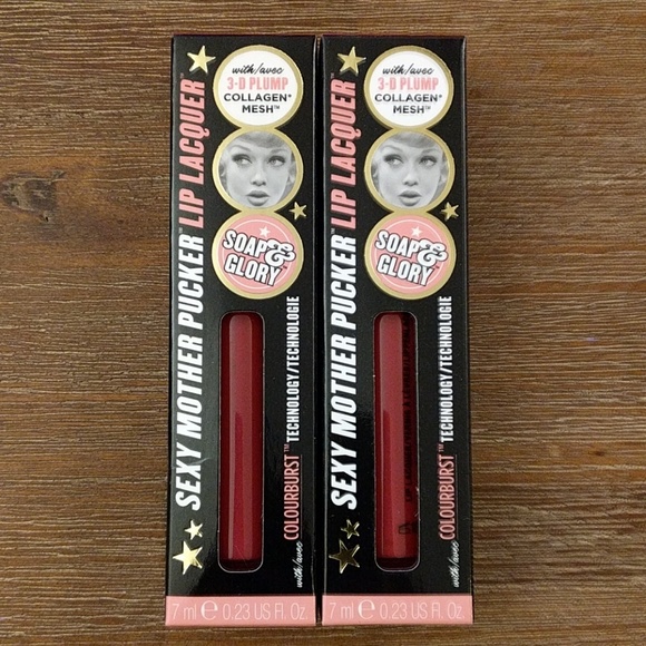 2x Soap & Glory Sexy Mother Lip Gloss Muse Bouche