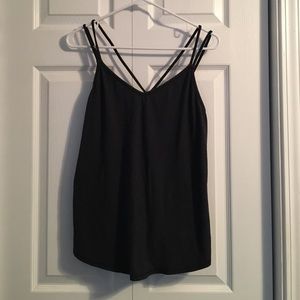 Lululemon Dark Grey Strappy Tank Size 6