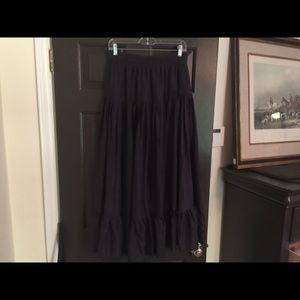 Calypso St. Barth black skirt