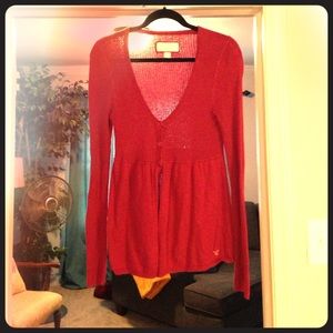 American eagle size M button up sweater