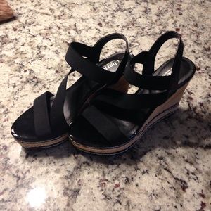 Black and Tan wedges