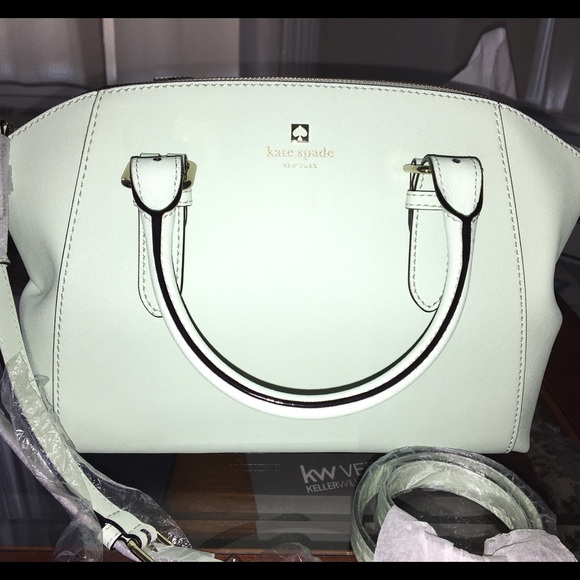Kate Spade mint mojito green purse
