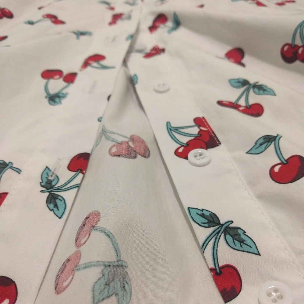 Cherry Print Maxi Dress - Picture 5 of 7