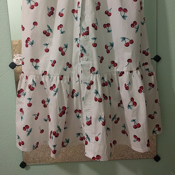 Cherry Print Maxi Dress - Picture 6 of 7