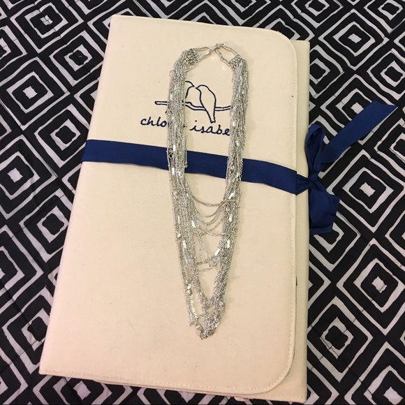 Chloe+Isabel: Multi-Strand Chain Bib Necklace